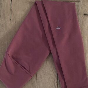 ALO AIRBRUSH PINK LEGGING